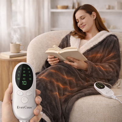 EverCoze™ Wearable Heated Blanket Robe